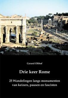 Drie keer Rome - Boek Gerard Olthof (9087596626)