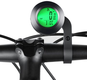 Drie-Kleur Backlight Draadloze Waterdichte Lichtgevende Snelheid Meting Kilometerstand Fiets Chronograaf Fiets Rijden Accessoires
