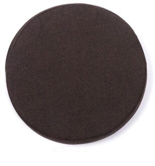 Drie-Layer Spons Kussen Kantoor Zitkussen Taille Door Verwijderbare Wassen bruin curry / plein 39X 3.5cm