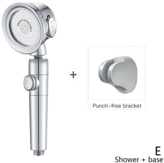 Drie-Speed Druk Douchekop Jetting Douche Set Saving High Water Hoofd Badkamer Douche Verstelbare Accessoires Drukniveau X6R3