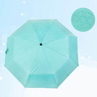 Drie Vouwen Opvouwbare Paraplu Automatische Paraplu Voor Vrouwen Mannen Anti-Uv Zon Regen Parasol Regenachtige Dag Magische Bloem Paraplu 01