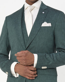 Driedelig trouwpak Groen - 50