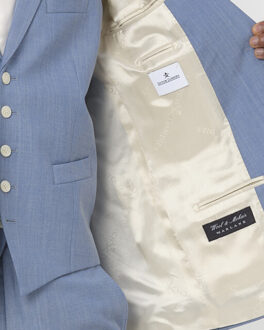 Driedelig trouwpak - maat 50 Blauw