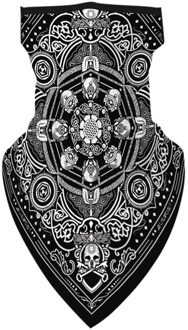 Driehoek Bandana Half Gezicht Sjaals Opknoping Oor Buis Sjaal Ice Zijde Nek Gaiter Uv Zon Cover Glad Ademend Hoofdband Mannen vrouwen