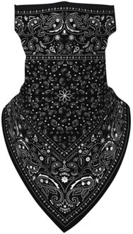 Driehoek Bandana Half Gezicht Sjaals Opknoping Oor Buis Sjaal Ice Zijde Nek Gaiter Uv Zon Cover Glad Ademend Hoofdband Mannen vrouwen