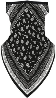 Driehoek Bandana Half Gezicht Sjaals Opknoping Oor Buis Sjaal Ice Zijde Nek Gaiter Uv Zon Cover Glad Ademend Hoofdband Mannen vrouwen