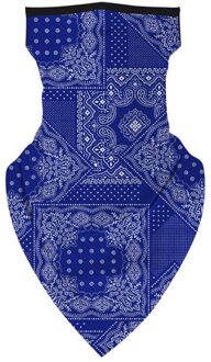 Driehoek Bandana Half Gezicht Sjaals Opknoping Oor Buis Sjaal Ice Zijde Nek Gaiter Uv Zon Cover Glad Ademend Hoofdband Mannen vrouwen