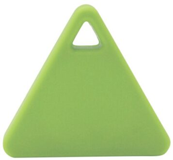 Driehoek Huisdier Bluetooth Anti-verloren Apparaat Mobiele Telefoon Bluetooth Tracking Object Finder Sleutel Anti-Verloren Twee- manier Alarm Groen