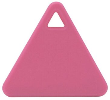 Driehoek Huisdier Bluetooth Anti-verloren Apparaat Mobiele Telefoon Bluetooth Tracking Object Finder Sleutel Anti-Verloren Twee- manier Alarm Rood