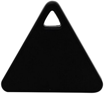 Driehoek Huisdier Bluetooth Anti-verloren Apparaat Mobiele Telefoon Bluetooth Tracking Object Finder Sleutel Anti-Verloren Twee- manier Alarm Zwart