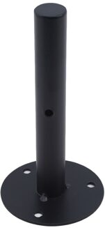 Driehoek Muur Beugel Houten Metalen Rechte Beugel Vaste Lade Plank Wandplank Voor Magnetron Hardware Accessoires ronde tube 15cm