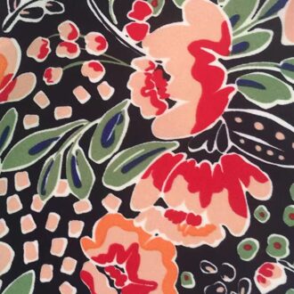 Driehoek Sjaal Bandana Swaet Bloemenprint Bandana Haarband Haar Scrunchies Hoofdbanden Vrouwen Haar Accessoires Elastische Hoofdbanden donker blauw