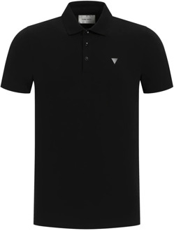 Driehoek Slim Fit Polo Shirt Pure Path , Black , Heren - 2Xl,L,M,S