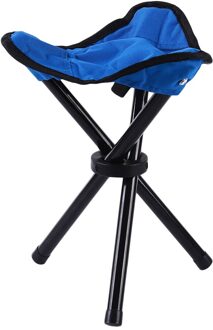 Driehoek Vouwen Kruk Handig Vissen Kruk Vouwen Kruk Driehoek Kruk Stoel Driehoek Klapstoel blauw
