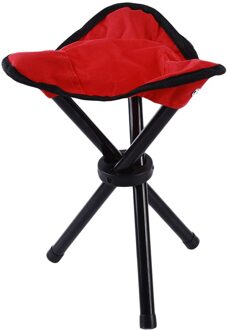 Driehoek Vouwen Kruk Handig Vissen Kruk Vouwen Kruk Driehoek Kruk Stoel Driehoek Klapstoel rood
