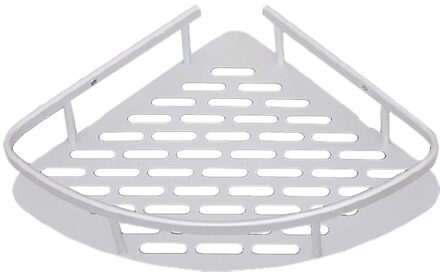 Driehoekige Douche Plank Badkamer Hoek Rack Opslag Mand Hanger Douche Woondecoratie Accessoires # LR4