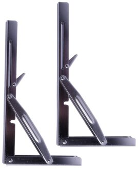 Driehoekige Folding Beugel Rvs Release Catch Voor Bank Tafel Vouwen Plank Beugel Thuis Boot Marine Accessoires 2stk