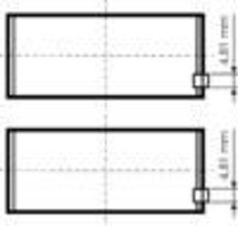 Drijfstanglagerset 77844600