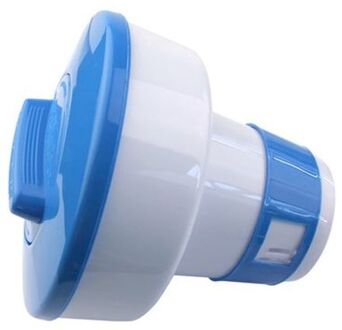 Drijvende chloorverspreider/vlotter voor chloortabletten 200g - Zwembadreinigingsmiddelen Blauw