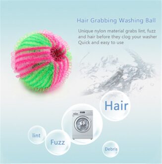 Drijvende Huisdier Pluche Catcher 8 Herbruikbare Wasserij Ballen Persoonlijke Verzorging Haar Ballen Wasmachine Cleaning Haar Bal Grijpt Fuzz Haar 1 stk