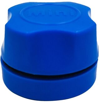 Drijvende Magnetische Borstel Cleaner Aquarium Window Cleaning Magnetische Schoon Borstel Aquarium Glas Algen Schraper Cleaner Tool #3 blauw