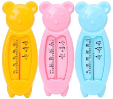 Drijvende Mooie Beer Baby Water Thermometer Float Baby Plastic Bad Toy Thermometer Bad Water Sensor Thermometer
