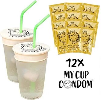 Drink Cover - Bescherm Je Drankje 12 stuks