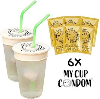 Drink Cover - Bescherm Je Drankje 6 stuks