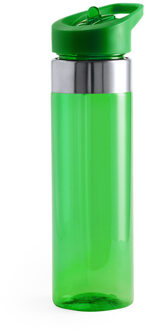 Drinkfles 650 ml - groen - kunststof - draaidop