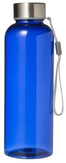 Drinkfles - lekvrij - 500 ml - blauw - waterfles - BPA-vrij - bidon - RVS dop