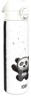 Drinkfles lekvrij roestvrij staal 600 ml Panda / wit - 380ml-750ml