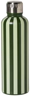 Drinkfles streep - groen - 500 ml