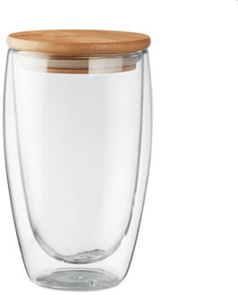 Drinkglas 450 ml met Deksel