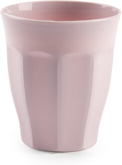 drinkglas - kunststof - roze - 250 ml - drinkglazen