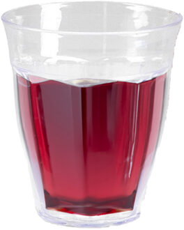 drinkglas - kunststof - transparant - 250 ml - drinkglazen