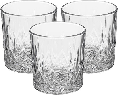 drinkglazen - Paris - set 8x stuks - 240 ml - glas - transparant