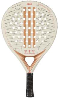 Drive 3.3 Vintage Padelracket wit - bruin - rood - 1-SIZE