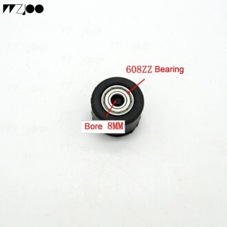 Drive Keten Roller Katrol Wiel Slider Spanner Wiel Gids Voor Street Bike Enduro Motorfiets Motocross ATV CRF CR XR 8mm