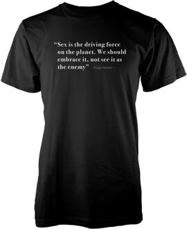 Driving Force Of The Planet Black T-Shirt - L - Zwart