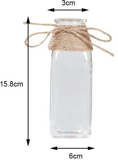 Droge Bloem Vaas Hydrocultuur Planten Vazen Bloempot Nordic Creatieve Woonkamer Tafel Decoratie Transparante Glazen Vazen