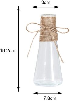 Droge Bloem Vaas Hydrocultuur Planten Vazen Bloempot Nordic Creatieve Woonkamer Tafel Decoratie Transparante Glazen Vazen