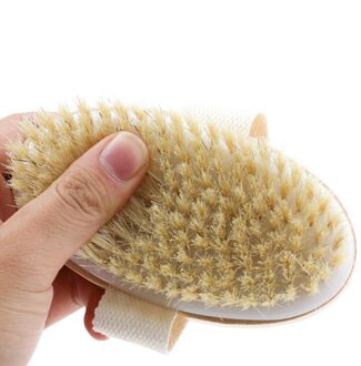Droge Huid Body Brush-Verbetert Huid Health & Beauty-Natuurlijke Haren-Verwijderen