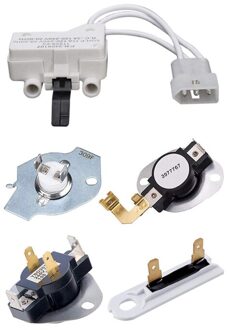 Droger Deur Schakelaar Voor 3406109 3406107 Whirlpool, Kenmore, Sears, Maytag, Roper, estate & Droger Vervanging Kit 3387134 Hoge-Limi