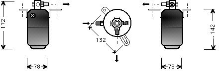 Droger Mb E-kl W210 All 95-02