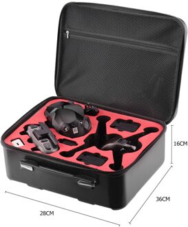 Drone Afstandsbediening Beschermhoes Voor Dji Fpv Combo Travel Box Protector Beschermhoes Opbergtas Pouch zwart