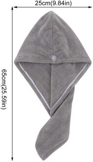 Droog Haar Handdoek En Droog Cap Sneldrogend Haar Handdoek Voor Lang Haar Badmuts Zacht Haar Wrap Bad handdoek Badkamer Accessoires