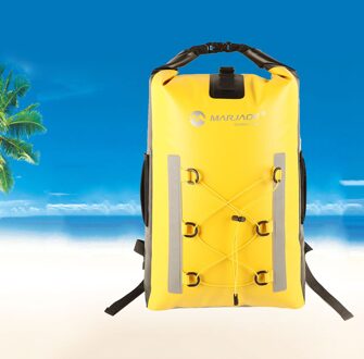 Droog Nat Scheiding Waterdichte Dry Bag Rafting Kajakken Rivier Trekking Tassen Rugzak Pack Sack geel