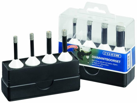 droogboorset haakse slijper ø6-8-10-12xm14, ehsc classic