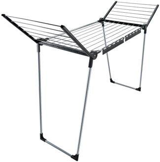 Droogrek Pegasus 150 Solid Slim Wasmachine accessoire Zwart