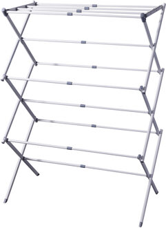 droogrek - wit - metaal - 75 x 40 x 104 cm